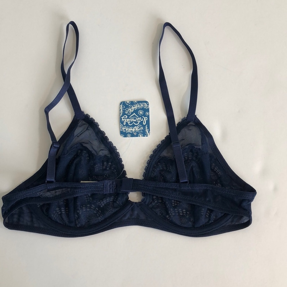 NEW! FP INTIMATELY triangle underwire lace bra - Picture 6 of 6